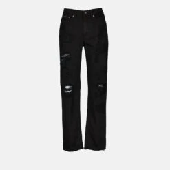Dolce & Gabbana Black Straight Jeans