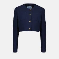 Prada Silk And Wool Jacket