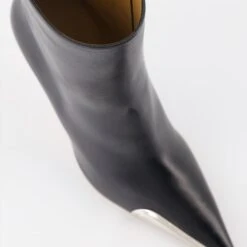 Off-White Silver Heeled Ankle Boots 10 Off-White Silver Heeled Ankle Boots -Fashion Clothing Store 000130026529 5 testCM1584 1