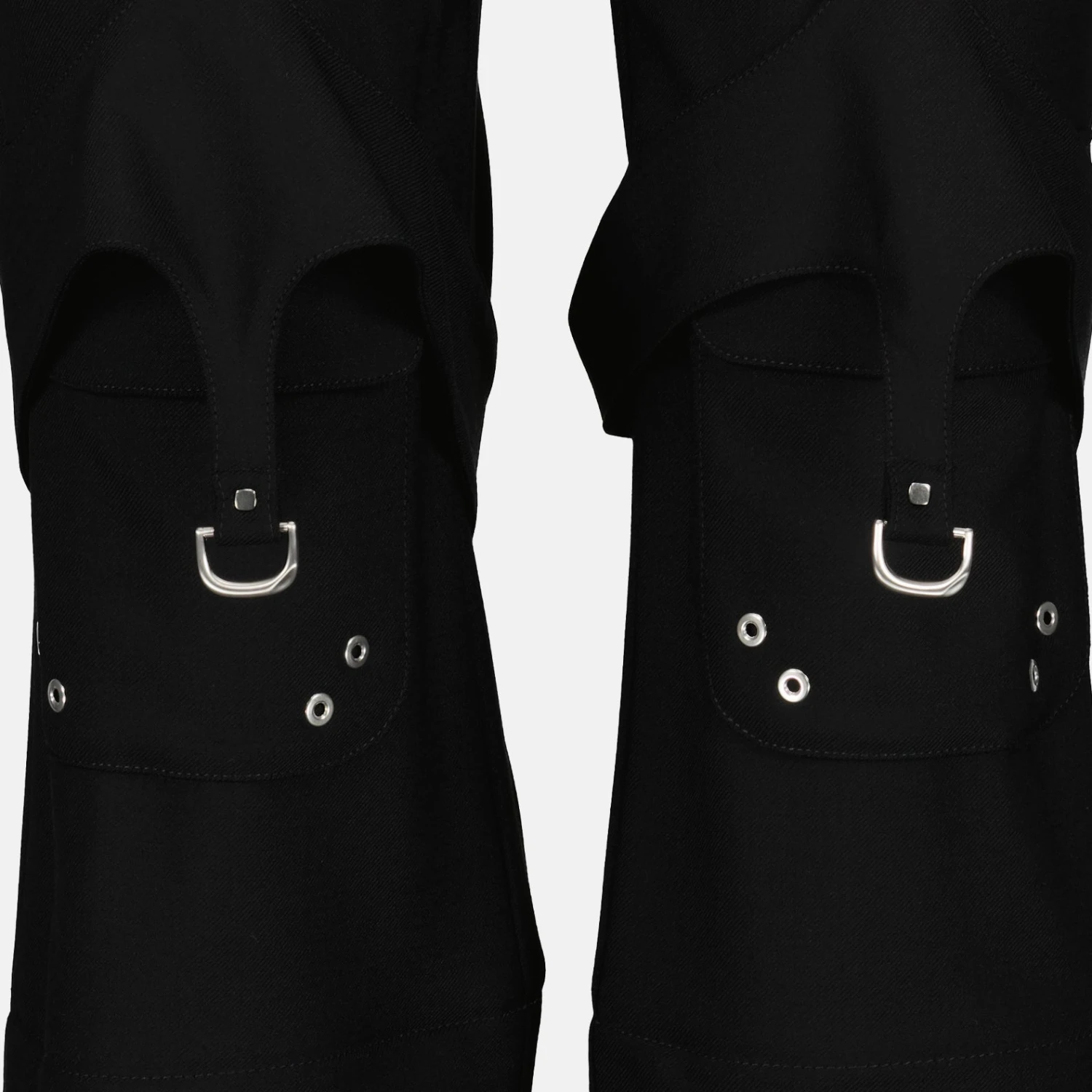 Off-White Wool Cargo Pants 3 Off-White Wool Cargo Pants - Image 3