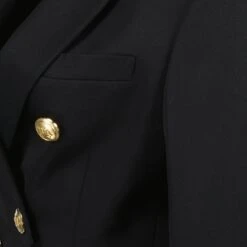 Palm Angels Cropped Blazer Jacket -Fashion Clothing Store 120004315 2