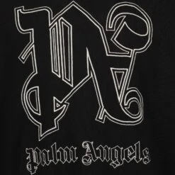 Palm Angels PA Monogram Hoodie -Fashion Clothing Store 120004780 2