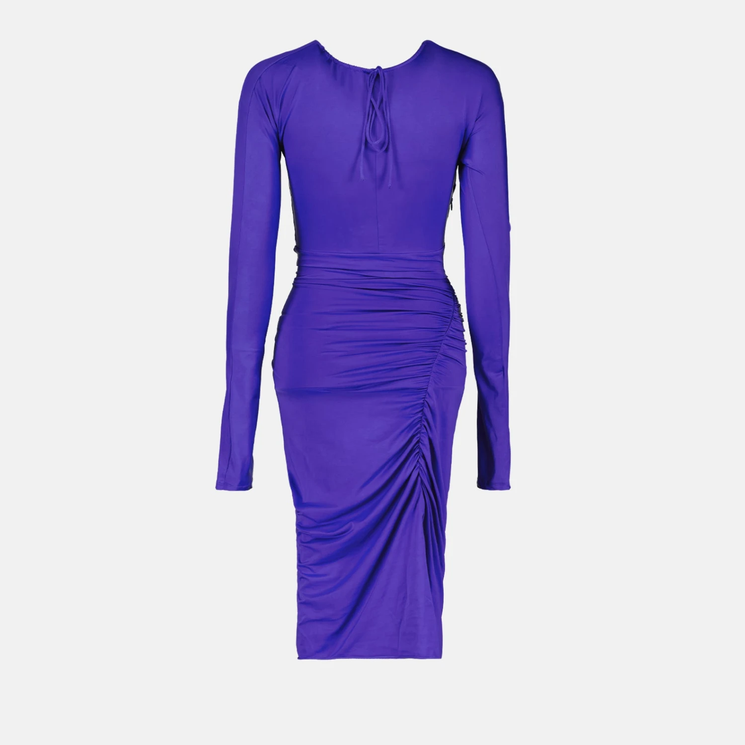 Victoria Beckham Long Ruched Dress 2 Victoria Beckham Long Ruched Dress - Image 2
