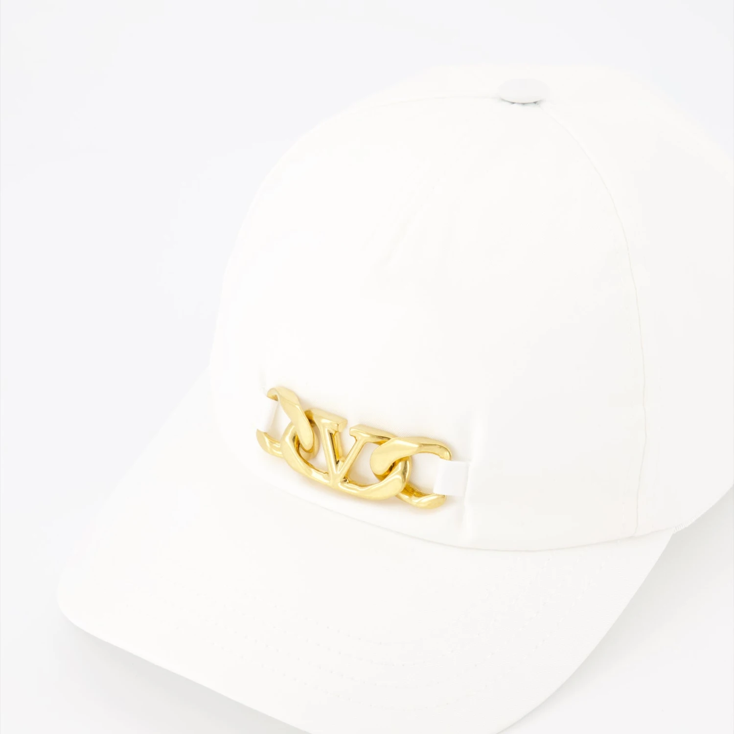 Valentino Garavani VLogo Chain Cap 3 Valentino Garavani VLogo Chain Cap - Image 3
