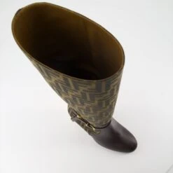 FENDI Delfina Heeled Boots -Fashion Clothing Store 130015431 5 testCM1584 1