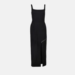 Alexander McQueen Slit Pencil Dress