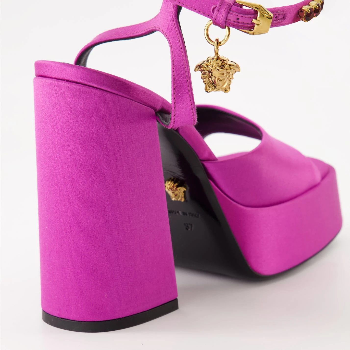 Versace Medusa Aevitas Platform Sandals 4 Versace Medusa Aevitas Platform Sandals - Image 4