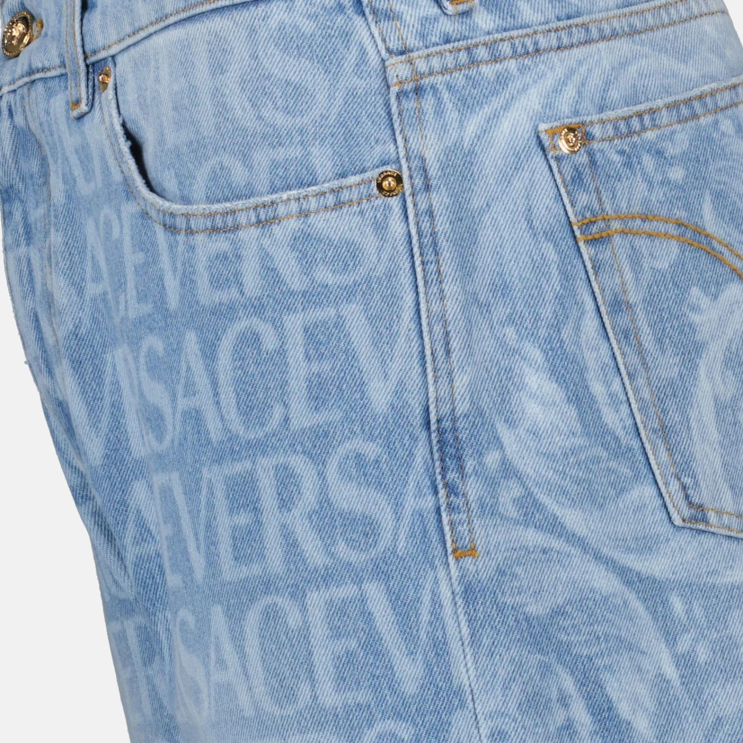 Versace Allover Jeans 3 Versace Allover Jeans - Image 3