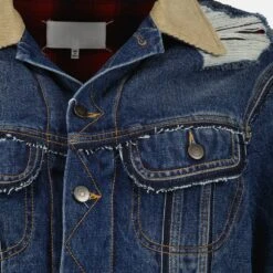 Maison Margiela Pendleton Denim Jacket -Fashion Clothing Store 13097264 2