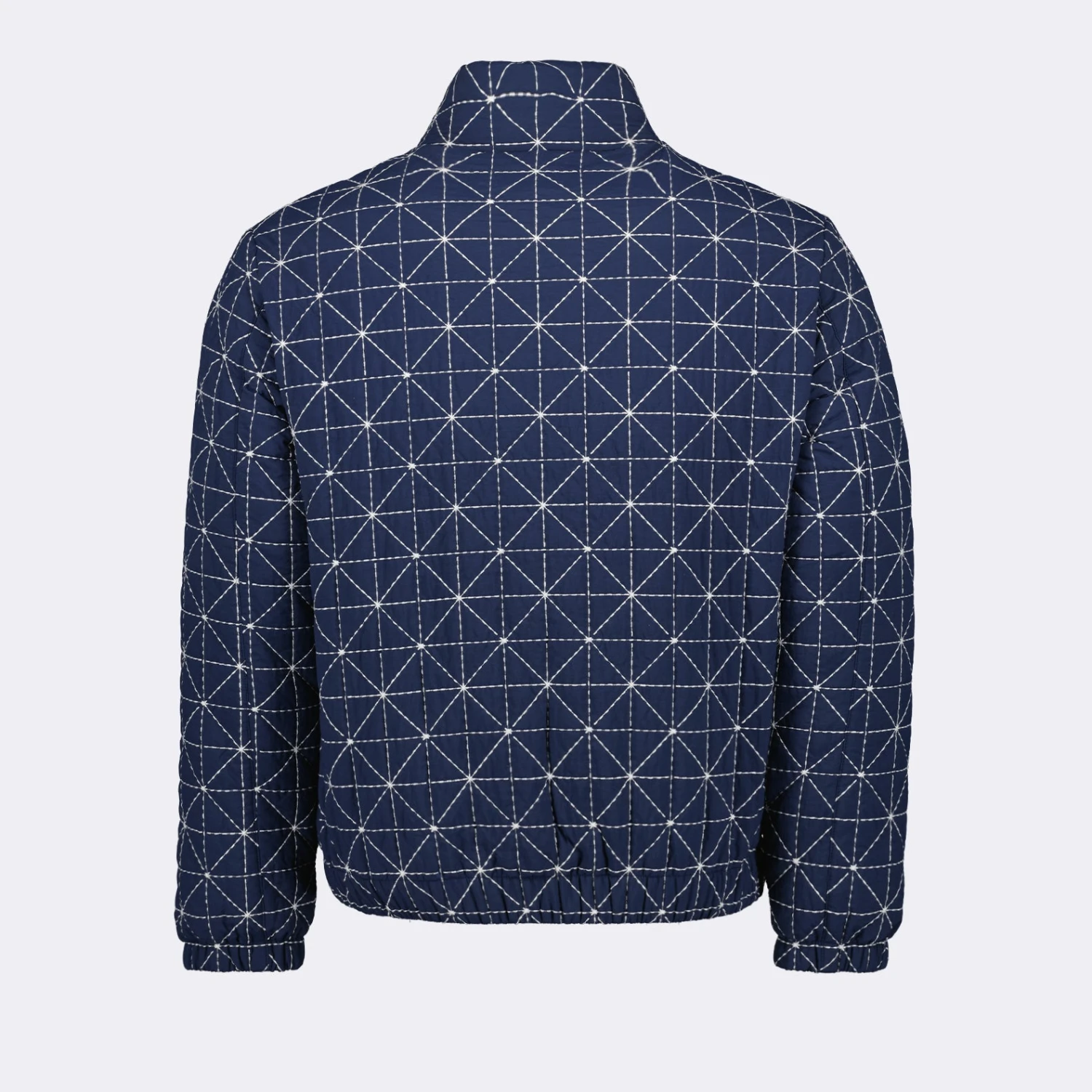 Kenzo Blue 'Sashiko Stitch' Down Jacket 2 Kenzo Blue 'Sashiko Stitch' Down Jacket - Image 2