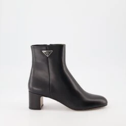 Prada Leather Ankle Boots