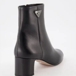 Prada Leather Ankle Boots -Fashion Clothing Store 13101664 4 testCM1584 2