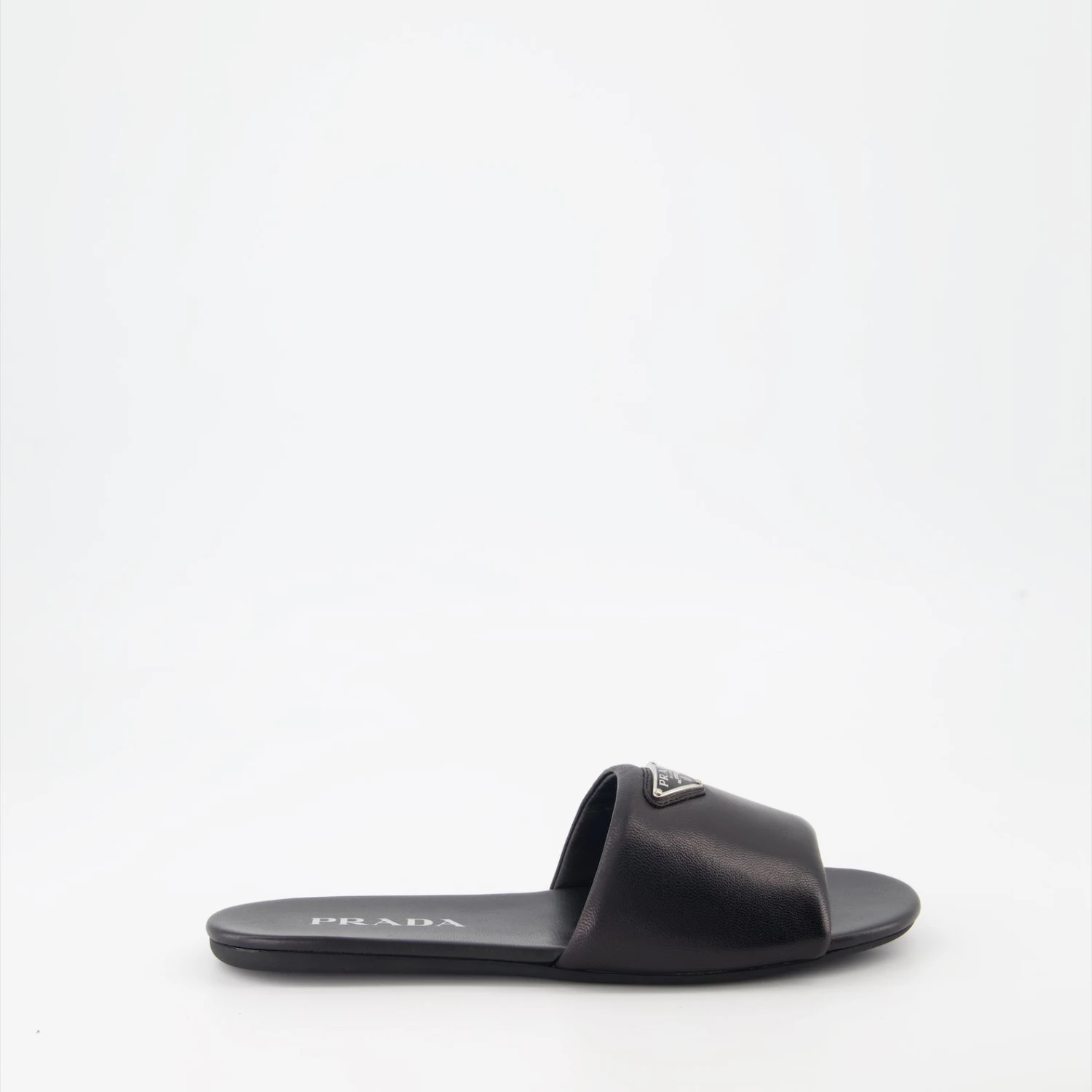 Prada Nappa Leather Slides 1 Prada Nappa Leather Slides