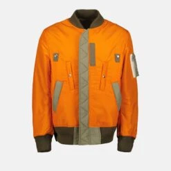 Sacai Reversible Nylon Bomber Jacket