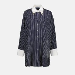 Prada Oversized Striped Shirt