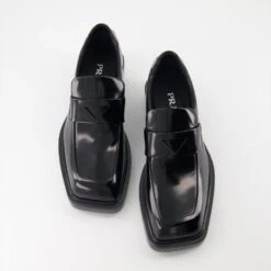 Prada Brushed Leather Loafers 11 Prada Brushed Leather Loafers -Fashion Clothing Store 150004064 6 testCM1584 1
