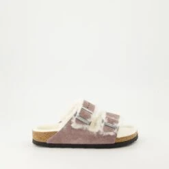 Birkenstock Claquettes Arizona En Fourrure