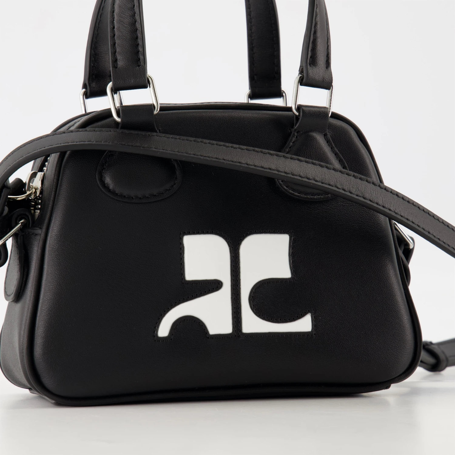 COURREGES Mini Sac Bowling Réédition 3 COURREGES Mini Sac Bowling Réédition - Image 3