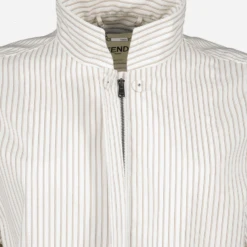 FENDI Veste Cintrée à Rayures -Fashion Clothing Store 2413d52a084af2511dbee0d539fce650