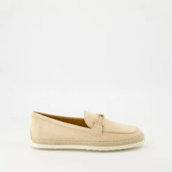 Tod's Mocassins En Cuir Velours
