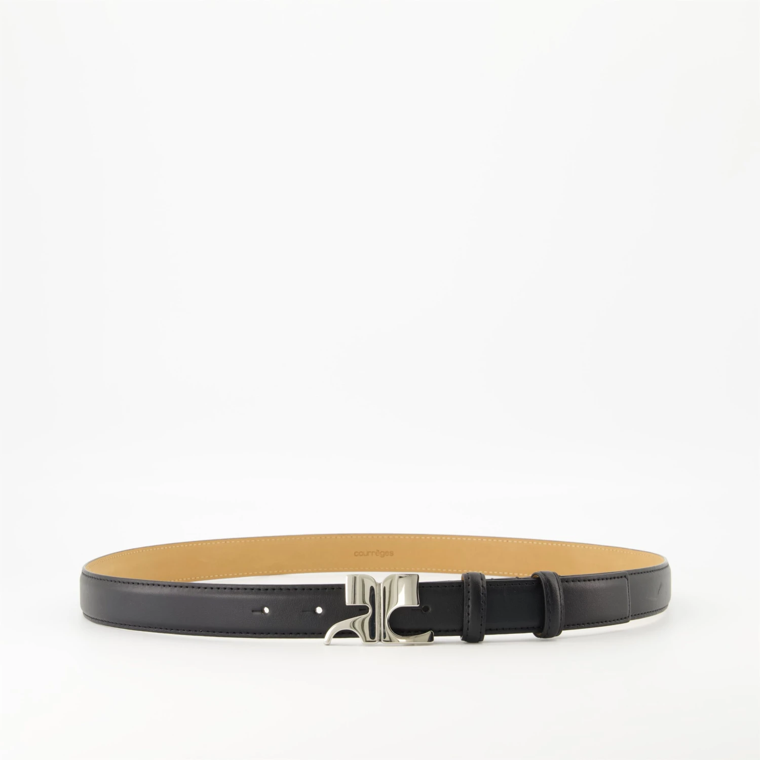 COURREGES Ceinture AC En Cuir 1 COURREGES Ceinture AC En Cuir