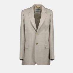 MOSCHINO Blazer à Carreaux