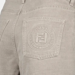 FENDI Short En Denim -Fashion Clothing Store 492d3f516736301475fcc95d9b9028cd