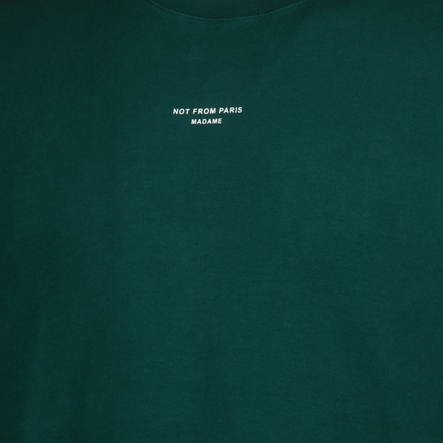 Drole De Monsieur T-shirt Slogan Classique Vert 3 Drole De Monsieur T-shirt Slogan Classique Vert - Image 3