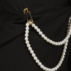 MOSCHINO Top à Perles 7 MOSCHINO Top à Perles -Fashion Clothing Store 5059297ff67158ca6162acd40ec0cd81