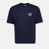Drole De Monsieur T-shirt Slogan Bleu Marine
