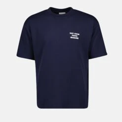 Drole De Monsieur T-shirt Slogan Bleu Marine