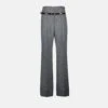 Prada Pantalon Gris En Laine