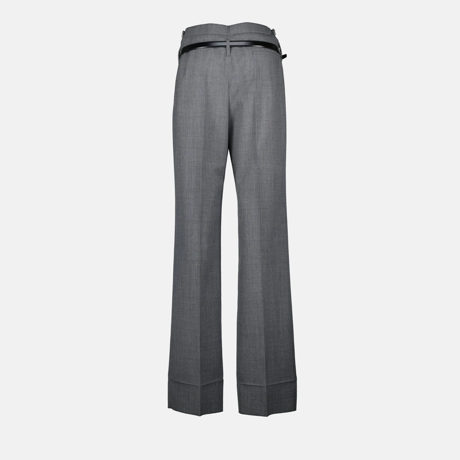 Prada Pantalon Gris En Laine 2 Prada Pantalon Gris En Laine - Image 2