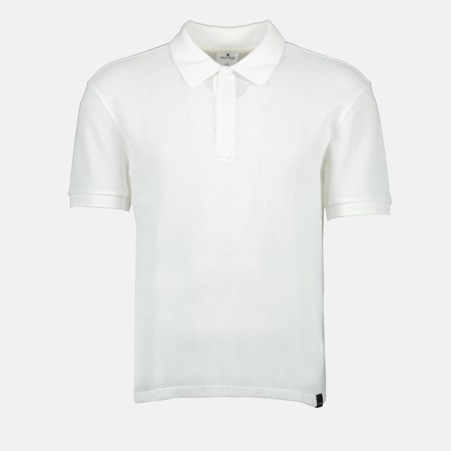 COURREGES Polo En Résille 1 COURREGES Polo En Résille