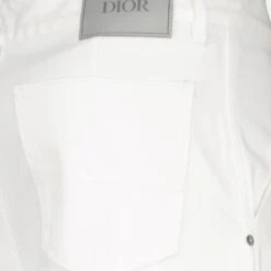 DIOR Jean Carpenter Blanc 5 DIOR Jean Carpenter Blanc -Fashion Clothing Store 83b3c232c130d0ca775f6de5a296b5b0