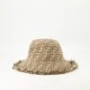 FENDI Chapeau FF En Denim