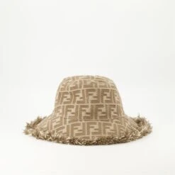FENDI Chapeau FF En Denim