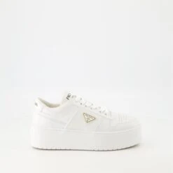 Prada Baskets Downtown à Plateforme