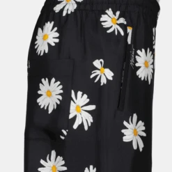 MOSCHINO Pantalon Noir à Fleurs -Fashion Clothing Store b6a5f0ea5d360138d5b1b7a4338ad3a8
