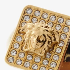Versace Medusa Ring -Fashion Clothing Store bague medusa a cristaux 63ad5b25 acac 4bcd ab3f 2ba82b0ce22e