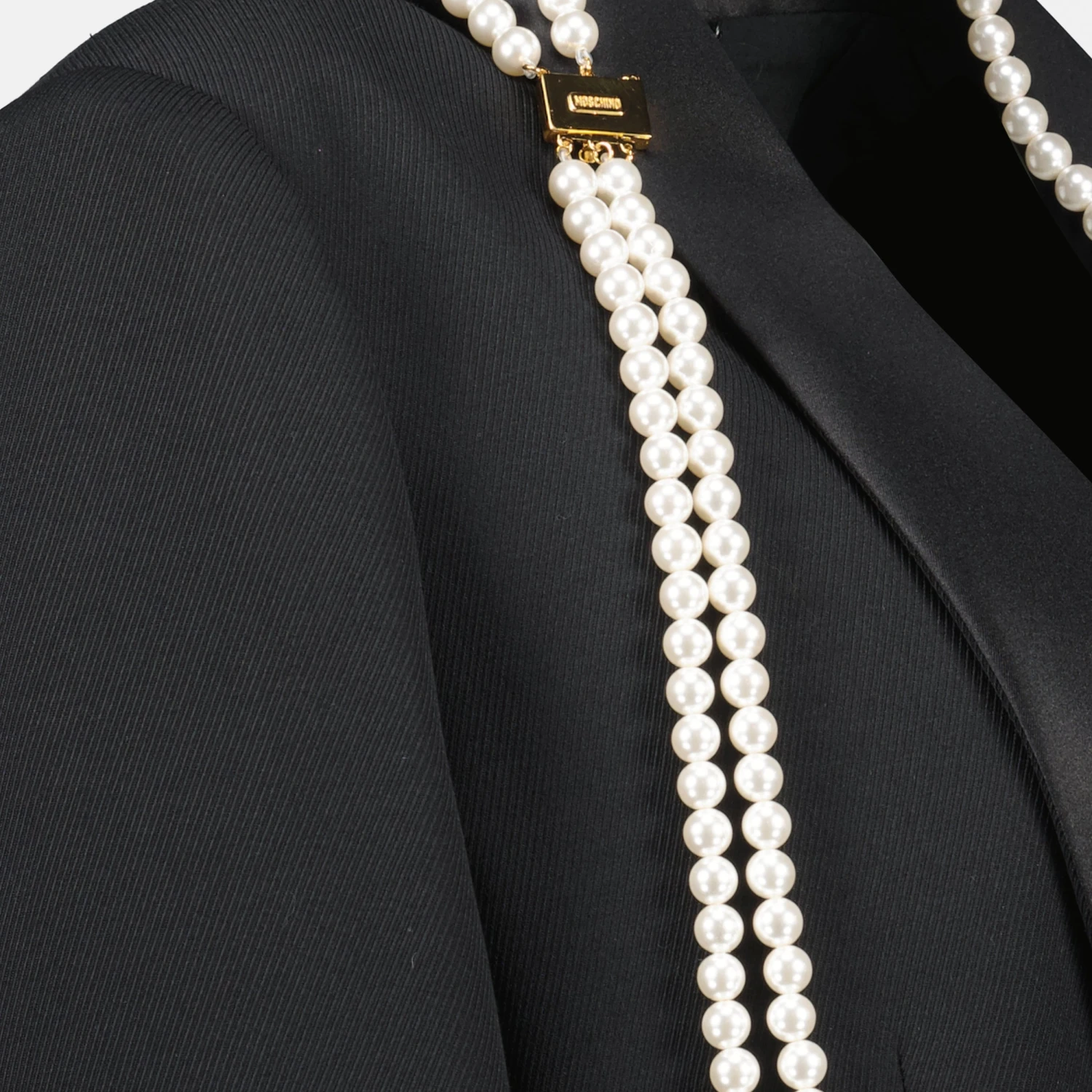 MOSCHINO Veste Blazer Avec Perles 3 MOSCHINO Veste Blazer Avec Perles - Image 3