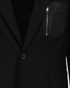 Alexander McQueen Zip-up Blazer -Fashion Clothing Store blazer a zip noir b51297c9 6193 4fe7 8956 464534907f1d