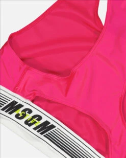 MSGM Sports Bra -Fashion Clothing Store brassiere de sport rose 9154a0a2 160b 4a16 828c acab0ba2a0ad