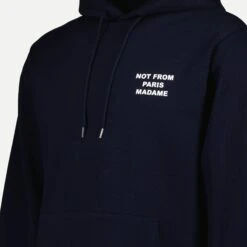 Drole De Monsieur Sweat à Capuche Slogan Bleu Marine -Fashion Clothing Store c4d90a49c2492403c776cee5a32c9a28