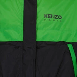 Kenzo Two-tone Windbreaker -Fashion Clothing Store coupe vent colorblock vert 487bd450 19e0 490a a3a0 379bb5190243