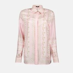 Versace Chemise En Soie