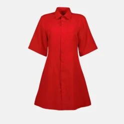 Robe Chemise En Laine