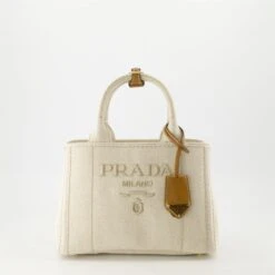 Prada Sac Cabas En Toile