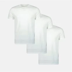 Prada Lot De T-shirts Blancs