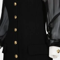 Versace Mini Robe Noire Bustier -Fashion Clothing Store fd9856eadc6e792c9ebdcd71295dddb1